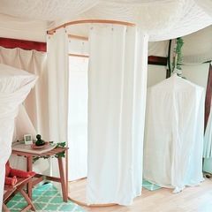 ハーブテント　支柱　テント　傘　鍋　テーブル　椅子　セットの画像