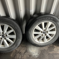 マツダ　cx-8 cx-5 純正ホイールセット
の画像