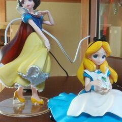 プライズフィギュア　ディズニーセットの画像