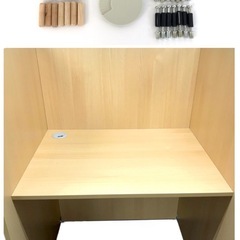  【コンパクトにバラした状態でのお渡し】キャレルデスク 多目的個別ブース　ワーキングブースの画像