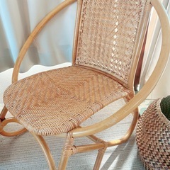 籐　ラタン　椅子　テーブル　セット　チェア　アンティーク　の画像