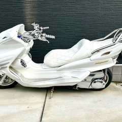 マジェスティ　sg03j  フルカスタム　Bluetooth6発スピーカー　LED 整備済みの画像