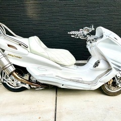 マジェスティ　sg03j  フルカスタム　Bluetooth6発スピーカー　LED 整備済みの画像