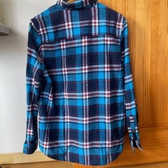 チェックシャツ　秋冬の画像