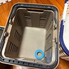 【商談成立済】カゴ、工具入れの画像