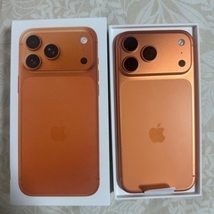 iphone 17 pro max 2TB cosmic orangeの画像
