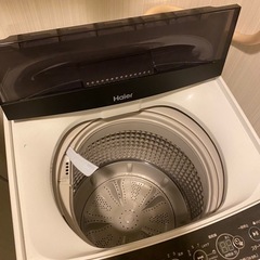 Haier洗濯機3年使用の画像