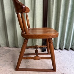 ✨飛騨産業 キツツキマーク✨ ダイニングチェア 1脚 木製 椅子の画像
