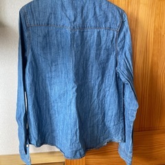 デニム　シャツ　レディースの画像
