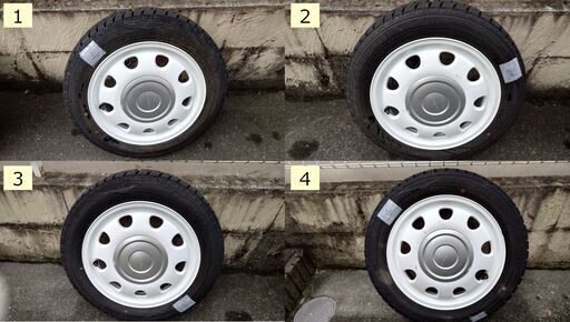 アルトラパン純正ホイール＋スタッドレス DUNLOPWinterMax WM02 155/65R14 2020年製造×4本セット