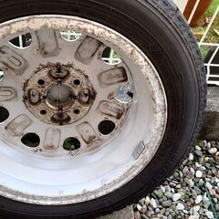 アルトラパン純正ホイール＋スタッドレス DUNLOPWinterMax WM02 155/65R14 2020年製造×4本セットの画像