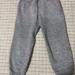 ユニクロ　ボアスエット　グレー　120の画像