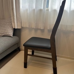 美品 ダイニングチェア　2脚セットの画像