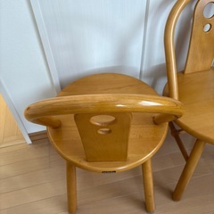 karimoku チェア　2個の画像