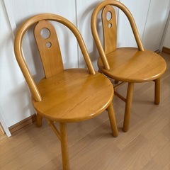 karimoku チェア　2個の画像