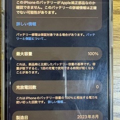 iPhone15 
ジャンクの画像