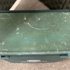 【訳あり品】 テーブル＆クーラーボックス NEEDLE LEAF 緑  の画像