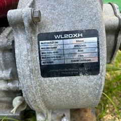 水上げポンプの画像