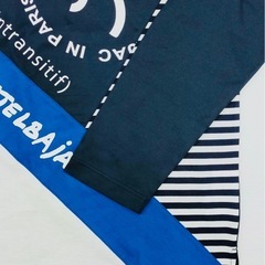 castel bajac カステルバジャック長袖カットソー グラフィックプリントの画像