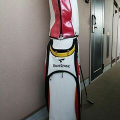 ゴルフキャディーバッグ＋クラブ付の画像