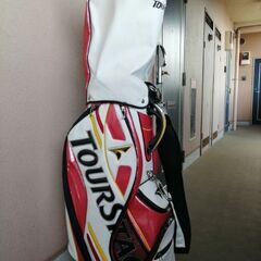 ゴルフキャディーバッグ＋クラブ付の画像