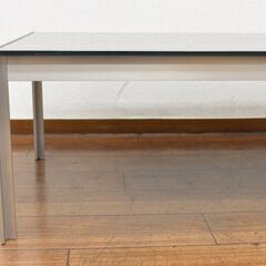 ✨クラスティーナ✨ガラステーブル✨センターテーブル✨ローテーブル✨モダンスタイル✨W422✨の画像