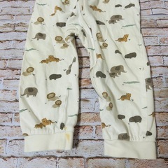 【まとめ売り・２点セット】長袖　長ズボン　ロンパース　12-18mの画像