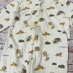 【まとめ売り・２点セット】長袖　長ズボン　ロンパース　12-18mの画像