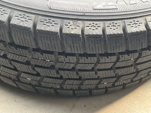 最終お値下しました☆2023年製 スタッドレスタイヤ 185/65R15 グットイヤーアイスナビ7✖️4本(鉄ホイル付)