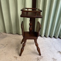 ✨レトロ✨ キツツキ／飛騨産業 サイドテーブル コーヒーテーブル 木製の画像