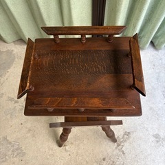 ✨レトロ✨ キツツキ／飛騨産業 サイドテーブル コーヒーテーブル 木製の画像