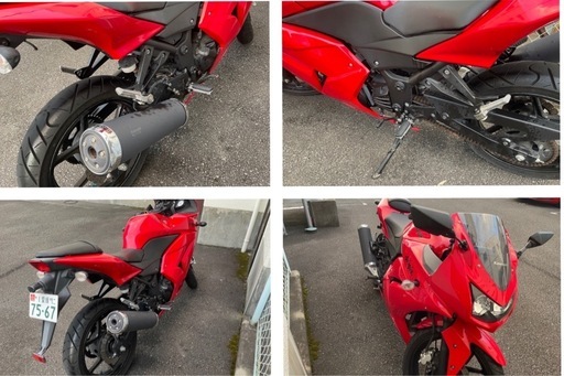 カワサキ kawasaki ninja250R ニンジャ250cc 走行距離短め！初心者からベテランまで！