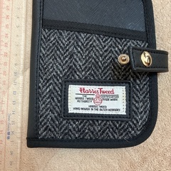 Harris Tweed パスポートケース　【新品】の画像
