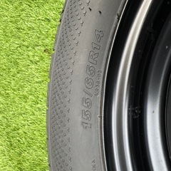 ダイハツ 2023年製造 バリ山155/65r14 スタッドレスの画像