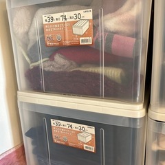 収納ケース（透明）の画像