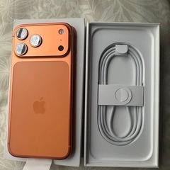 iphone 17 pro max 2TB cosmic orangeの画像