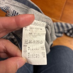長袖カットソー　130の画像