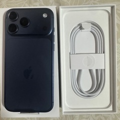 17 pro max 256GB deep blue
の画像