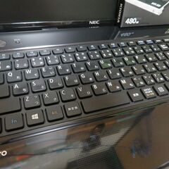 美品！メモリ8GB+新品480GB SSD◇最新windows11ノートPC◇快適！高速起動&webカメラ付き◇年賀状作成OK◇高性能core i3◇NEC VK24L-F/office/無線LAN/15.6型ワイド/N169の画像