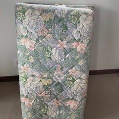 花柄敷布団シングルの画像