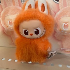 【ラブブ大量入荷】ラブブ PIN FOR LOVE イニシャル「Z」オレンジ（ID1515）の画像