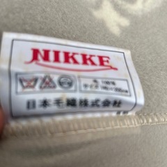 NIKKEシングル毛布⓵の画像