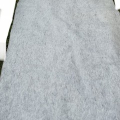 ☺️ラグ　マット 263✖️177cm  薄茶色 裏はグレー の画像