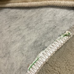 ☺️ラグ　マット 263✖️177cm  薄茶色 裏はグレー の画像