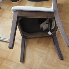 椅子、レザー、未使用品、倉庫保管品、４６ｘ５２ｘ９０の画像