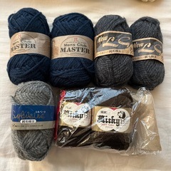 毛糸いろいろセットの画像