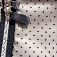 ピンクのスーツケース　難ありの画像