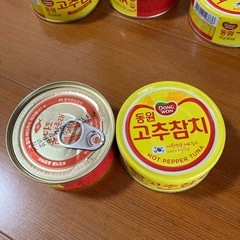 コストコやみつき韓国唐辛子ツナ缶5個
の画像