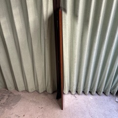 ✨ビンテージ 木製フレーム 等身鏡✨ 壁掛け姿見 ウォールミラー おしゃれの画像