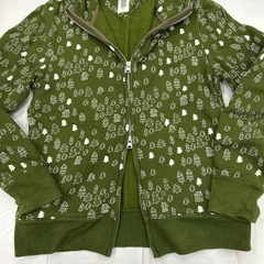 【取りに来て下さる方】 Design Tshirts Store graniph パーカー　グリーン　Sの画像